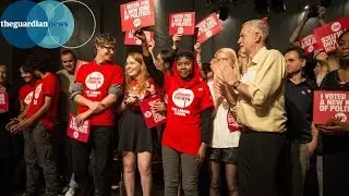 Jeremy Corbyn holds 99th rally ahead of Saturday's leadership vote
