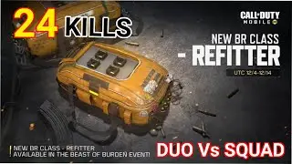#NEW CLASS ''REFITTER'', ISOLATED BR MAP,  IN CALL OF DUTY MOBILE...