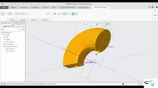 Rotational Blend In Creo Parametric