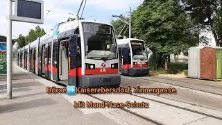 Wiener Linien Linie 71 🚊 #108 Börse➡️Kaiserebersdorf, Zinnergasse