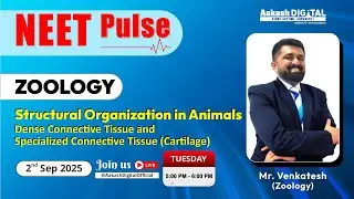 NEET Pulse | Structured Organization in Animals | Dense & Specialized Connective Tissue
