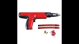 How to use powder-actuated nailer tool 301. #shorts