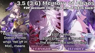 Evernight is an INSANE UPGRADE AT E0S0! Day 1 build against MoC12 Lygus! | Honkai Star Rail