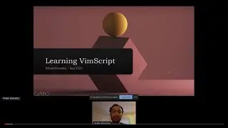 Learning Vimscript  - #vimconflive 2020