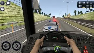 🚨 Police Chase in Bus Simulator Ultimate 😱 | Police Ne Pakad Liya | Hindi Gameplay 🚍