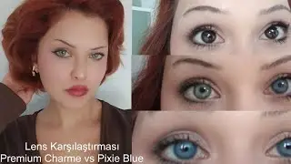 Lenslerimi Birlikte İnceleyelim 😍 Labella Premium Charme vs  Labella Pixie Blue 