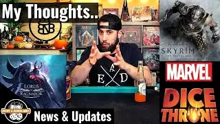 BNB Sunday Show - Lords of Ragnarok, Marvel Dice Throne, TMB Update, Skyrim Update & Resident Evil