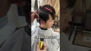 Here comes the American-style pre-stabbing nanny tutorial. BOW TIE male hair education