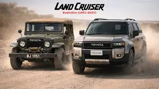 Toyota Land Cruiser Evolution (1951&ndash;2025) | Classic to Modern Transformation