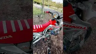 Honda Crf 150r FmF Full system #hondacrf #crf150r #hondacrf150rb #motocross #motortrail #supermoto
