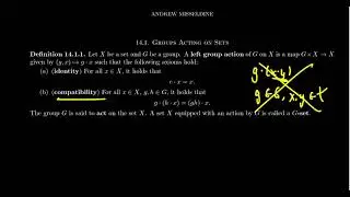 Group Actions