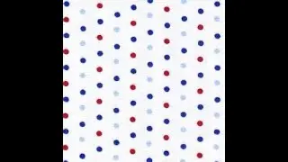 RED DOT MARK-BLUE/WHITE SEAL CANDLE DREAM (Montagraph)
