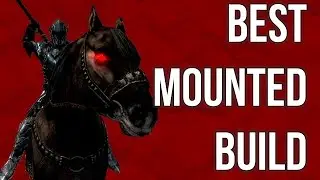 The Dark Knight - Skyrim Special Edition Builds - Best Mounted Build