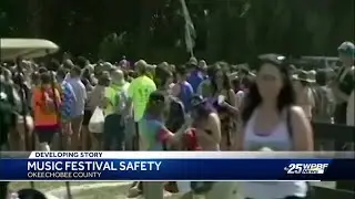 Music festival safety