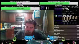 ValkenHeart attempts the double or nothing blazing challenge