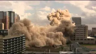 MD Anderson (HMB) Prudential Building Implosion.wmv