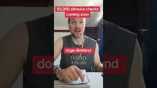 STIMULUS CHECK UPDATE. $5000 CHECKS COMING? #stimulus #stimuluscheck #viral
