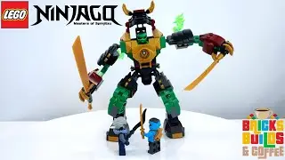 Lego Ninjago 71817 Lloyds Elementarkraft Mech Speed Build Review Ninjago 2024