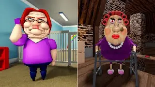 ESCAPE EVIL GRANDMA, BETTY'S NURSERY ESCAPE ROBLOX OBBY
