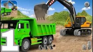 Sand Excavator Simulator Game | Gameplay Walkthrough | Part 1