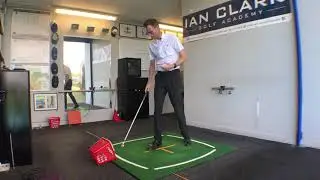 Tap your toe for better shots