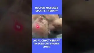 👀LOCAL CRYOTHERAPY 👀.   FROWN LINES GONE!!!!!!!👀👀 #cold #viralvideo #shorts #shortvideo #massage