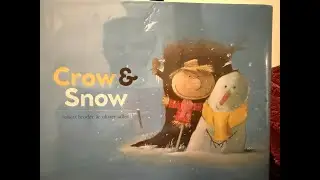 Book Bunnies Reading Crow and Snow