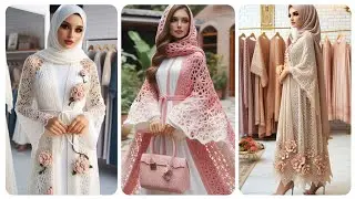 Crochet beautiful abaya | Abaya for girls | #crochet