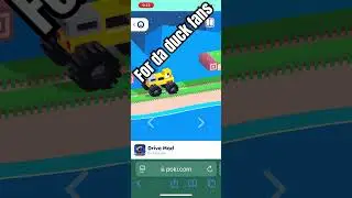 For da duck fans #duck #drivemad #jump #jumping