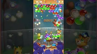 Bubble Pop Forest Rescue Level 93 no booster [Gameplay Walkthrough] optimized for smartphones