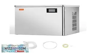 VEVOR Commercial Ice Maker Machine 400 lbs Day 22 Inch Stainless Steel Industrial