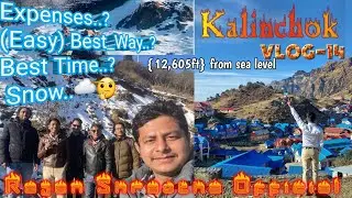 Dolkha Bhimsenthan & Kalinchok Snowfall /Kathmandu to Dolkha TravellingVlog Rajan Shrestha Official