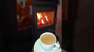 Ateş kahve ve huzur 🥀#kahve #ateş #huzur #viralvideo