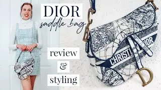 DIOR Around the World SADDLE BAG *review and styling outfits*