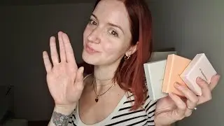ASMR tingly jewelry review - Hey Happiness Collaboration - with tapping, whispering, show and tell