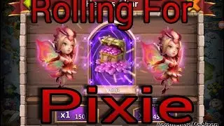 Castle Clash New Update and Rolling For Pixie