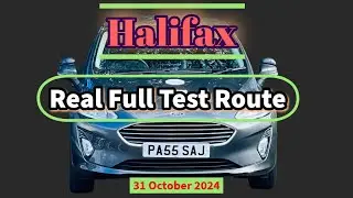 Halifax real full test orange street roundabout route 31 October 2024 4K Full HD @roadwisdom