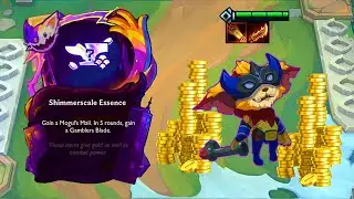 I TOOK SHIMMERSCALE ESSENCE AND MY GOLDEN EDGE GNAR PRINTED INFINITE GOLD | TFT Set 15