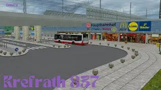 Omsi 2 Gameplay Pc 1080p | Mapa Krefrath | Hamburger Stadtbus  HHA 2017 | Linha 837 Region | Part 1