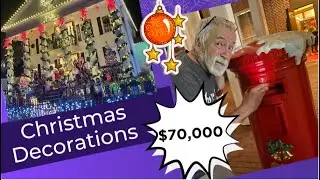One House, $70,000 in Decorations, Celebrating Christmas in Celebration Florida,