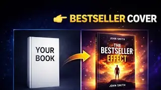 How to Design a Book Cover with AI (ChatGPT + Free Tools Tutorial)