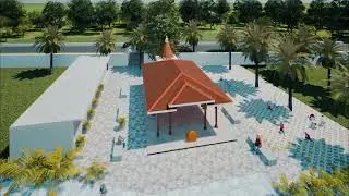 3D Visualization of Our Datta Temple | AA Architects | #architecturalrendering #aaarchitects