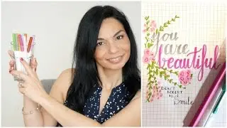 Cómo hacer lettering con rotuladores infantiles. TUTORIAL PRINCIPIANTES CRAYOLA SUPERTIPS