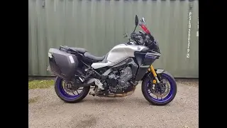 2021 Yamaha Tracer 9GT Icon Performance in stock at Mototechniks