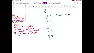 College Algebra section 6.2 solving systems of inequalities