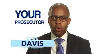 Gabe Davis, Democrat for Prosecutor, committed to reducing gun violence