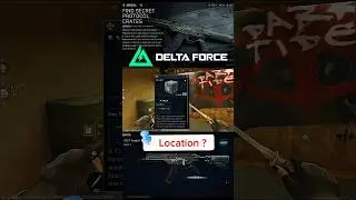 Delta Force Secret protocol creates Location📍 | New KC17 skin Unlock 🔓| #deltaforce #deltaforcegame