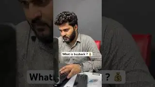 What is buyback ?💰