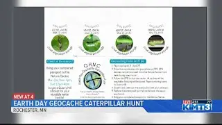 Quarry Hill Park is hosting an Earth Day Geocache Caterpillar Hunt