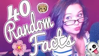 ☮ 40 Random Facts About Me ☮